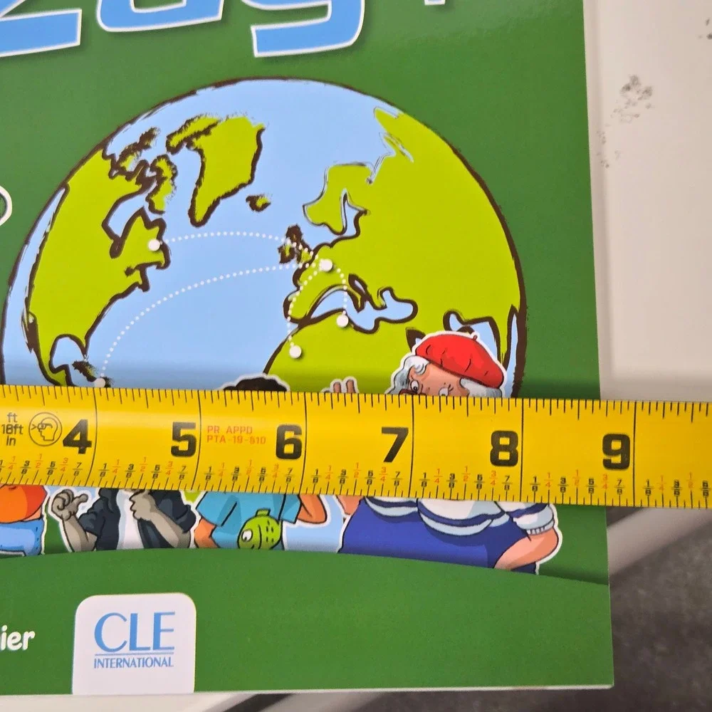 Zig Zag Plus 3 A21‎ French Language Learning Book with CD ROM